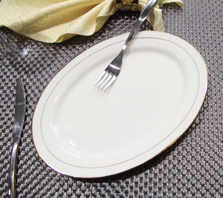 56头金镶玉中餐具