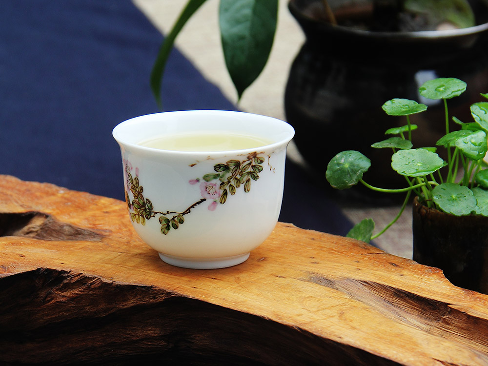 3头随手泡茶具--海棠花开